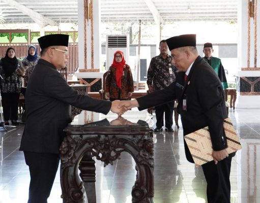 Riyoso Dilantik Menjadi Kepala DPUTR Pati