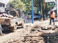 Trotoar Jalan Panglima Sudirman Pati Dibongkar, Akan Direhab Seperti Malioboro